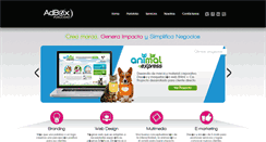 Desktop Screenshot of adboxpublicidad.com